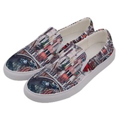 Venice Water Laguna Italy Men s Canvas Slip Ons by Simbadda