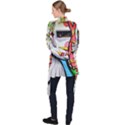 Clown Murals Figure Wall Human Long Sleeve Velvet Kimono  View2