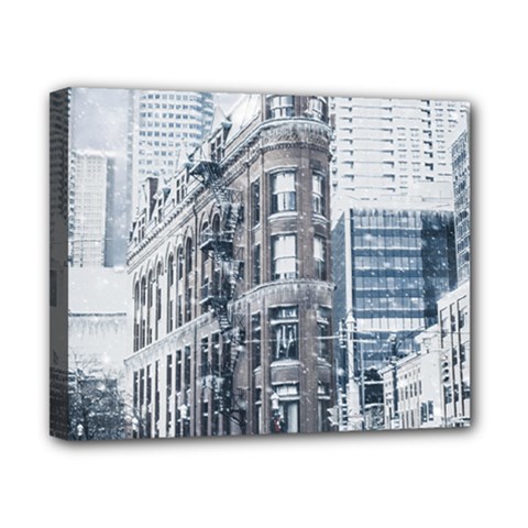 City Building Skyscraper Town Canvas 10  X 8  (stretched) by Simbadda