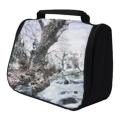 Tree Waterfall Landscape Nature Full Print Travel Pouch (small) by Simbadda