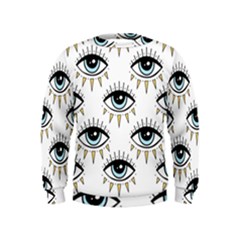 Eyes Pattern Kids  Sweatshirt