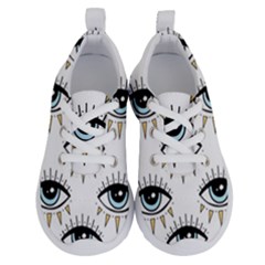 Eyes Pattern Running Shoes by Valentinaart