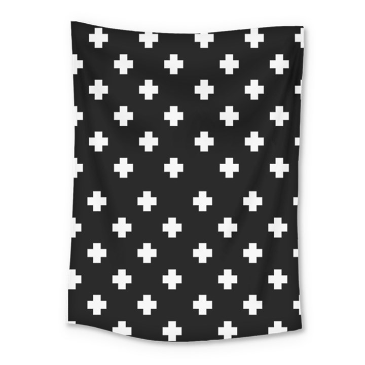 Swiss Cross Pattern Medium Tapestry