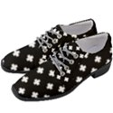 Swiss Cross Pattern Women Heeled Oxford Shoes View2