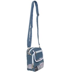 Cute Cats Shoulder Strap Belt Bag