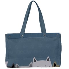 Cute Cats Canvas Work Bag by Valentinaart