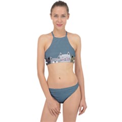 Cute Cats Racer Front Bikini Set by Valentinaart