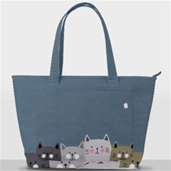 Cute Cats Back Pocket Shoulder Bag 