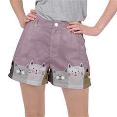 Cute Cats Ripstop Shorts by Valentinaart