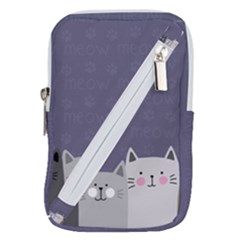 Cute Cats Belt Pouch Bag (small)