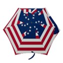 Betsy Ross flag Mini Folding Umbrellas View1