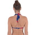 Betsy Ross flag Halter Neck Bikini Top View2