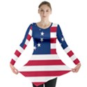 Betsy Ross flag Long Sleeve Tunic  View1