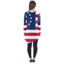 Betsy Ross flag Long Sleeve Tunic  View2