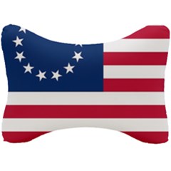 Betsy Ross Flag Seat Head Rest Cushion