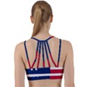 Betsy Ross flag Line Them Up Sports Bra View2