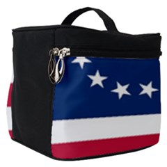 Betsy Ross Flag Make Up Travel Bag (small) by Valentinaart