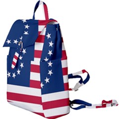 Betsy Ross Flag Buckle Everyday Backpack by Valentinaart