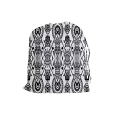 Bw 4 1 Drawstring Pouch (large) by ArtworkByPatrick