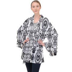 Bw 4 1 Long Sleeve Velvet Kimono 