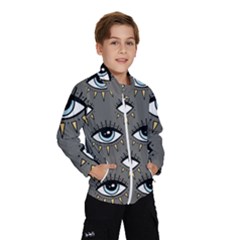 Eyes Pattern Kids  Windbreaker