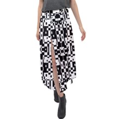 Bw 5 Velour Split Maxi Skirt by ArtworkByPatrick