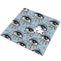 Eyes pattern Wooden Puzzle Square View2