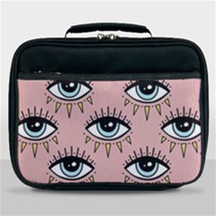 Eyes Pattern Lunch Bag by Valentinaart