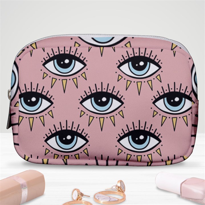 Eyes pattern Make Up Pouch (Small)