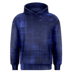 Blue Grunge Men s Overhead Hoodie by retrotoomoderndesigns