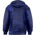 Blue Grunge Kids  Zipper Hoodie Without Drawstring View2