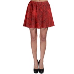 Bright Red Dream Skater Skirt by retrotoomoderndesigns