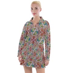 New Arrivals-a-16 Women s Long Sleeve Casual Dress by ArtworkByPatrick