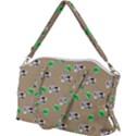 Bunnies pattern Canvas Crossbody Bag View2