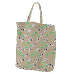 Bunnies Pattern Giant Grocery Tote by bloomingvinedesign