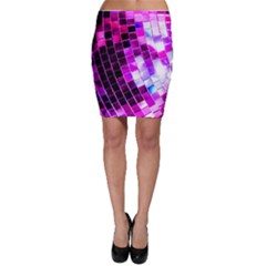 Purple Disco Ball Bodycon Skirt by essentialimage