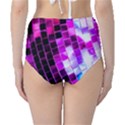 Purple Disco Ball Classic High-Waist Bikini Bottoms View2