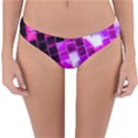 Purple Disco Ball Reversible Hipster Bikini Bottoms View1