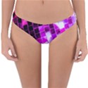 Purple Disco Ball Reversible Hipster Bikini Bottoms View3