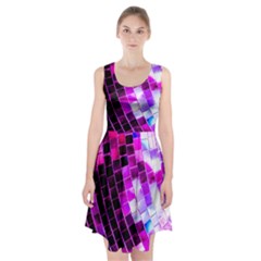 Purple Disco Ball Racerback Midi Dress by essentialimage