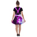 Purple Disco Ball Velvet Suspender Skater Skirt View2