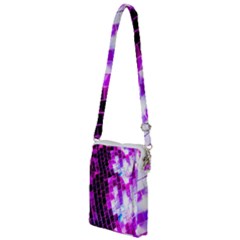 Purple Disco Ball Multi Function Travel Bag by essentialimage