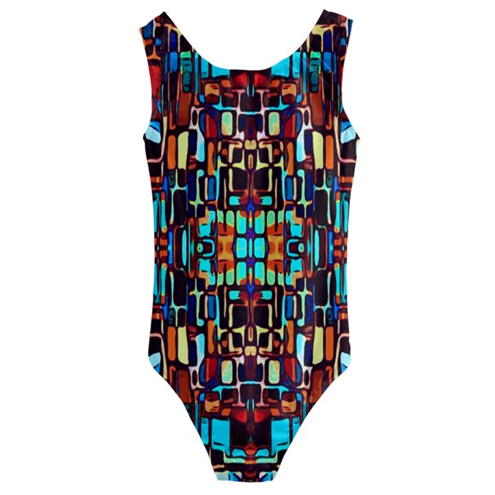 New Arrivals-A-17 Kids  Cut-Out Back One Piece Swimsuit