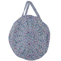 Na A 18 Giant Round Zipper Tote by ArtworkByPatrick