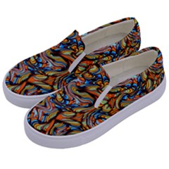 New Arrivals-a-9-20 Kids  Canvas Slip Ons by ArtworkByPatrick