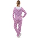 Pretty Pink Flowers Women s Tracksuit View2