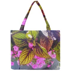 Coleus & Petunia Mini Tote Bag by Riverwoman