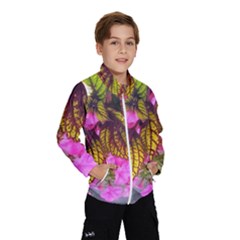 Coleus & Petunia Kids  Windbreaker by Riverwoman