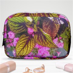 Coleus & Petunia Make Up Pouch (small) by Riverwoman