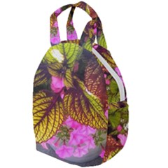 Coleus & Petunia Travel Backpacks by Riverwoman